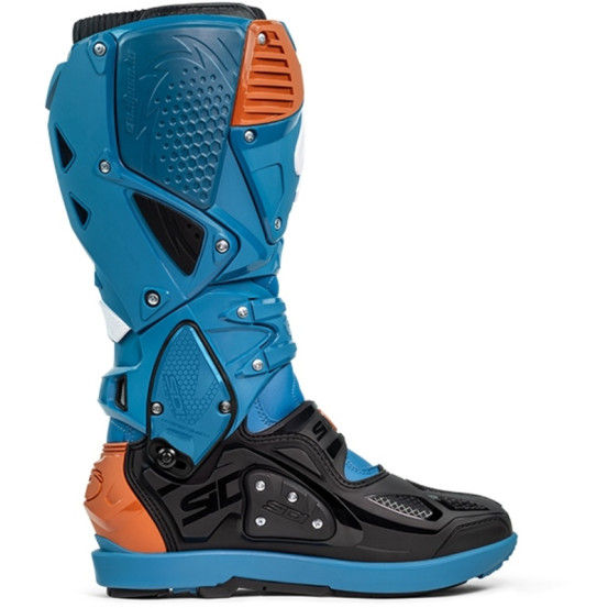 Bottes moto cross Sidi 2026 Crossfire 3 SRS -Bleu Orange