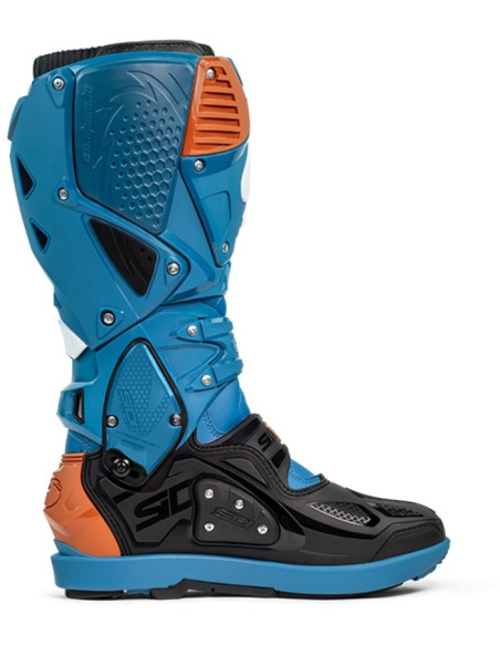 Bottes moto cross Sidi 2026 Crossfire 3 SRS -Bleu Orange