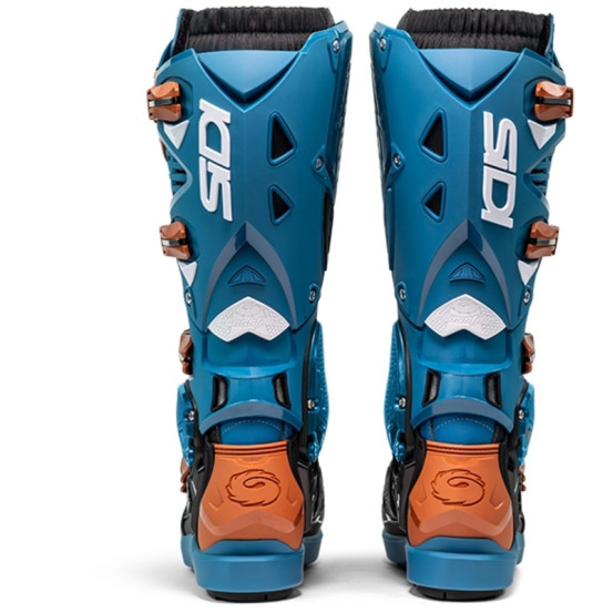 Bottes moto cross Sidi 2026 Crossfire 3 SRS -Bleu Orange