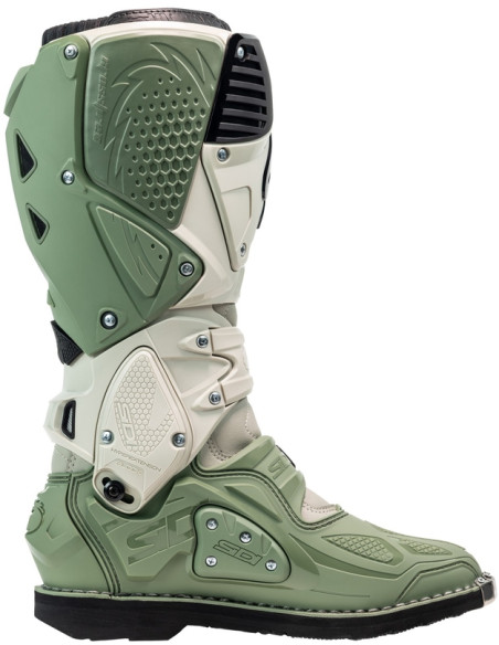 Bottes moto cross Sidi Crossfire 3 - Vert Sable