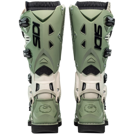 Bottes moto cross Sidi Crossfire 3 - Vert Sable