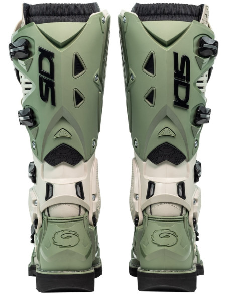 Bottes moto cross Sidi Crossfire 3 - Vert Sable