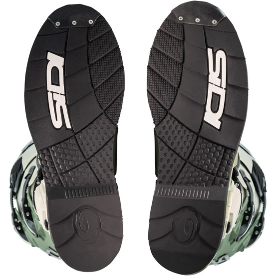 Bottes moto cross Sidi Crossfire 3 - Vert Sable
