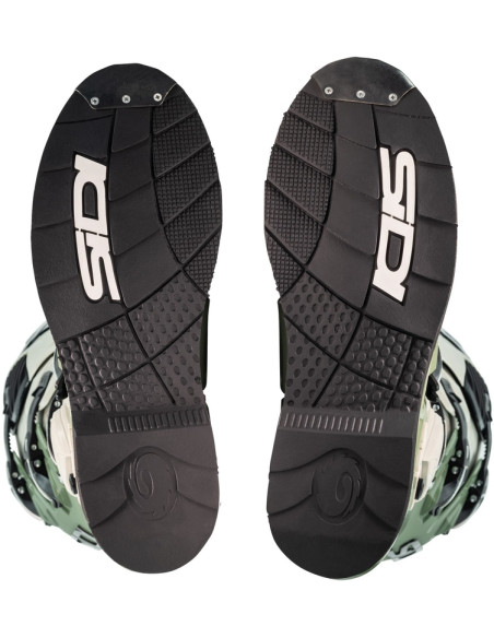 Bottes moto cross Sidi Crossfire 3 - Vert Sable