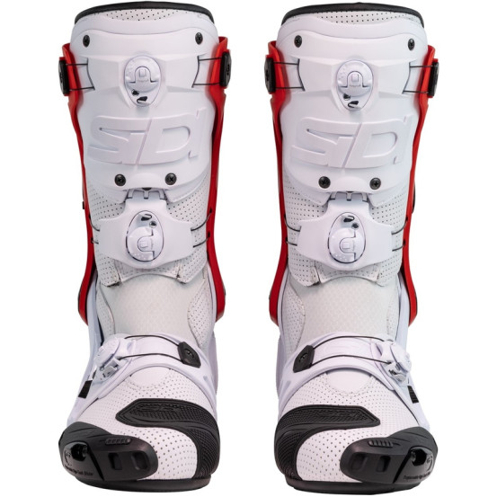 Bottes moto Sidi 2026 REX Air -Blanc Rouge