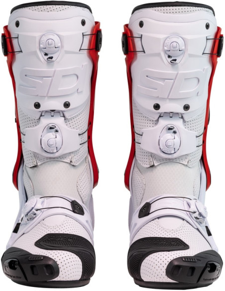 Bottes moto Sidi 2026 REX Air -Blanc Rouge