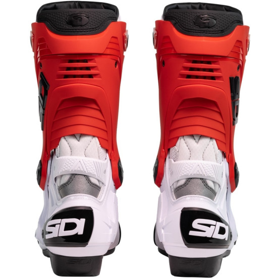 Bottes moto Sidi 2026 REX Air -Blanc Rouge
