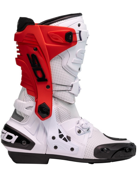 Bottes moto Sidi 2026 REX Air -Blanc Rouge