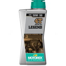 Huile moteur 4T MOTOREX legend 20w50 minerale 1 litre