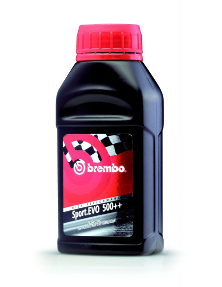 Liquide de frein BREMBO DOT4 Route et Piste SPORTEVO 500++ - 250ml