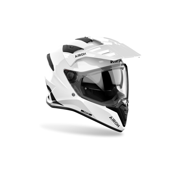 Casque moto adventure Airoh 2026 Bandit Color - Blanc