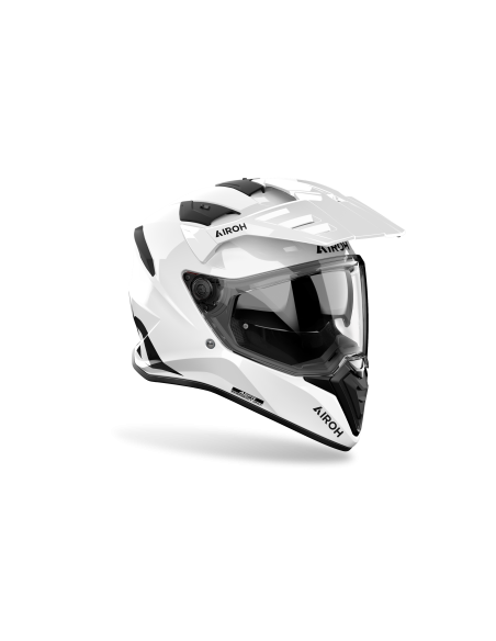 Casque moto adventure Airoh 2026 Bandit Color - Blanc