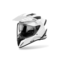 Casque moto adventure Airoh 2026 Bandit Color - Blanc