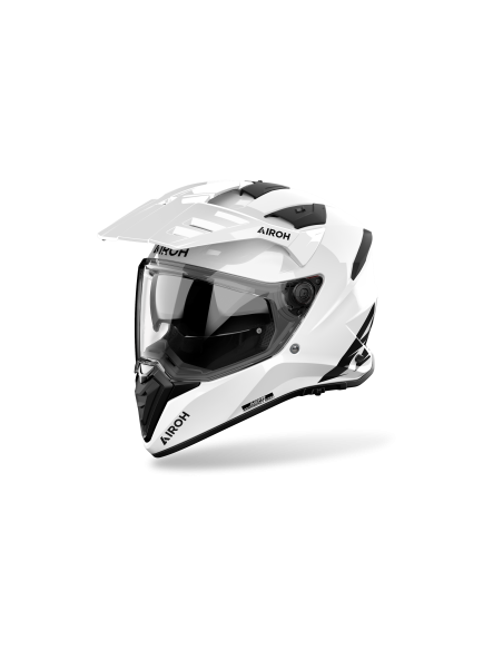 Casque moto adventure Airoh 2026 Bandit Color - Blanc