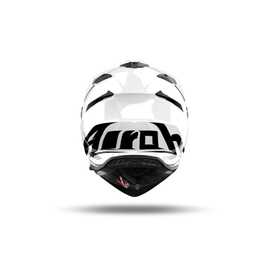 Casque moto adventure Airoh 2026 Bandit Color - Blanc