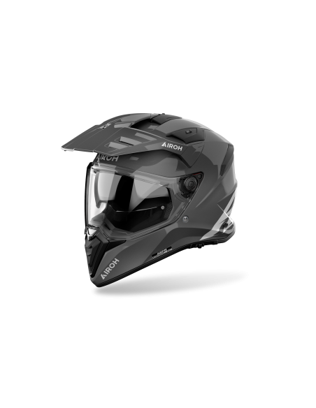Casque moto adventure Airoh 2026 Bandit Color - Gris