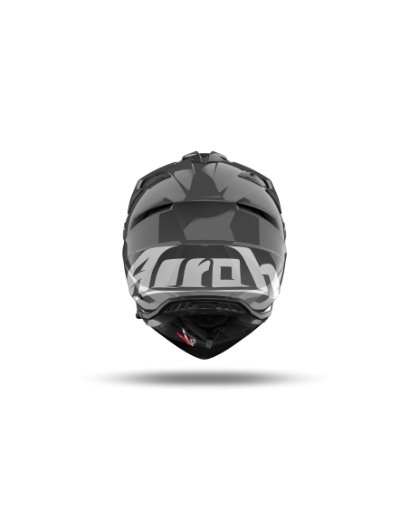 Casque moto adventure Airoh 2026 Bandit Color - Gris