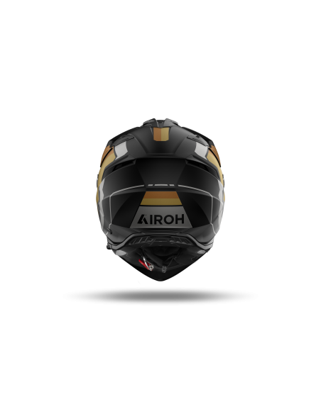Casque moto adventure Airoh 2026 Bandit Horn - Or