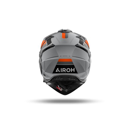 Casque moto adventure Airoh 2026 Bandit Horn - Orange