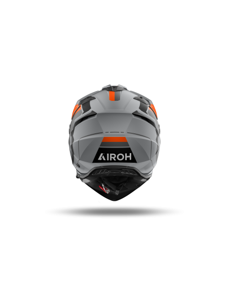Casque moto adventure Airoh 2026 Bandit Horn - Orange