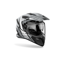 Casque moto adventure Airoh 2026 Bandit Spicy - Gris 2