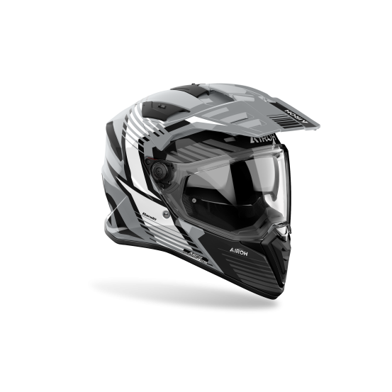 Casque moto adventure Airoh 2026 Bandit Spicy - Gris