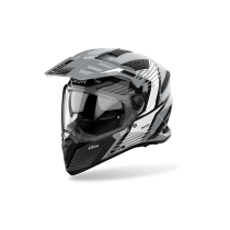 Casque moto adventure Airoh 2026 Bandit Spicy - Gris