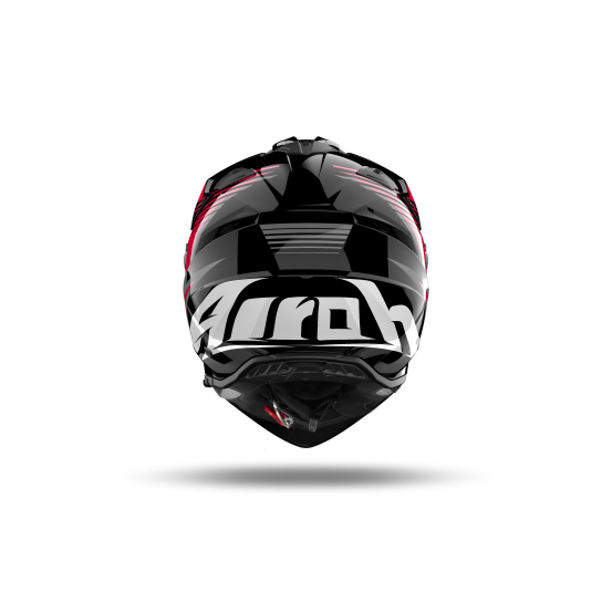 Casque moto adventure Airoh 2026 Bandit Spicy - Rouge