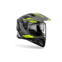 Casque moto adventure Airoh 2026 Bandit Tune - Jaune 2