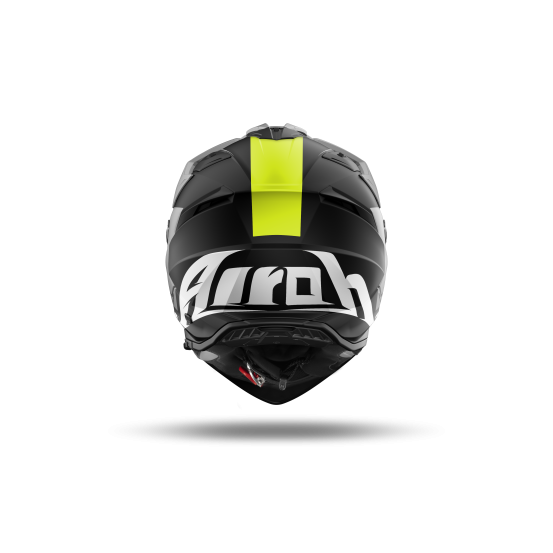 Casque moto adventure Airoh 2026 Bandit Tune - Jaune