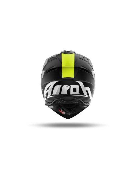 Casque moto adventure Airoh 2026 Bandit Tune - Jaune