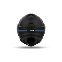 Casque moto modulable Airoh 2026 Mathisse II Genius - Bleu Rouge 2