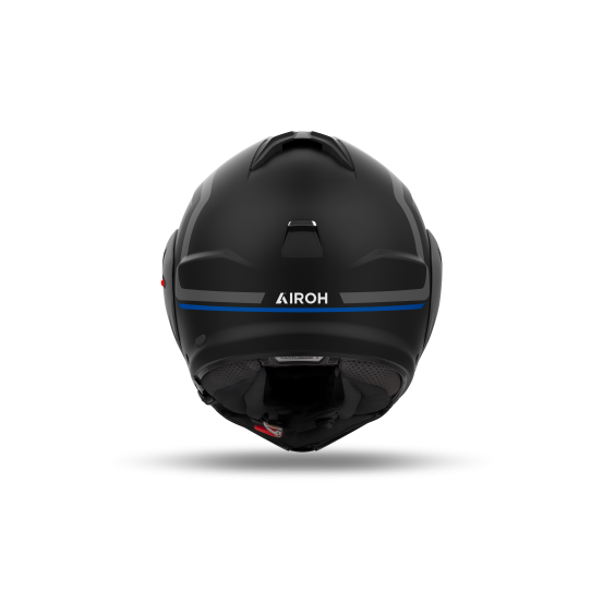 Casque moto modulable Airoh 2026 Mathisse II Genius - Bleu Rouge
