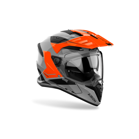 Casque moto adventure Airoh 2026 Bandit Tune - Orange