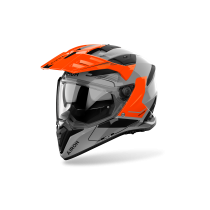 Casque moto adventure Airoh 2026 Bandit Tune - Orange