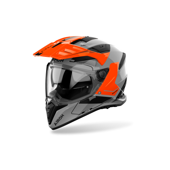 Casque moto adventure Airoh 2026 Bandit Tune - Orange