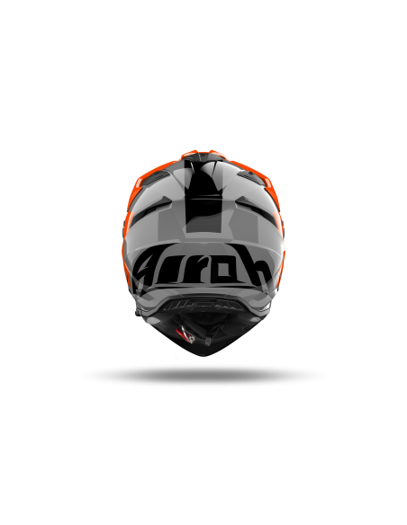 Casque moto adventure Airoh 2026 Bandit Tune - Orange