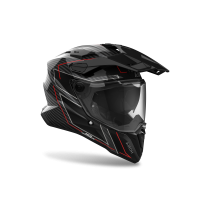 Casque moto adventure Airoh 2026 Commander 2 Stylish - Carbon 2