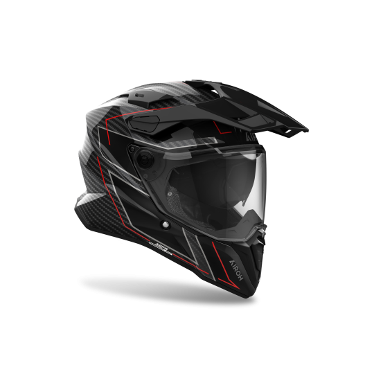 Casque moto adventure Airoh 2026 Commander 2 Stylish - Carbon