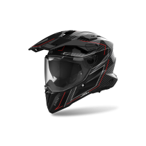 Casque moto adventure Airoh 2026 Commander 2 Stylish - Carbon