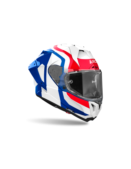 Casque moto Airoh 2026 GP 800 Competition - Bleu Rouge