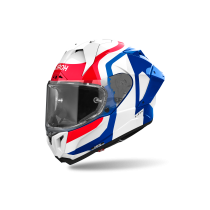 Casque moto Airoh 2026 GP 800 Competition - Bleu Rouge