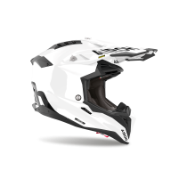 Casque moto cross Airoh 2026 Aviator 3 FIM Color - Blanc 2