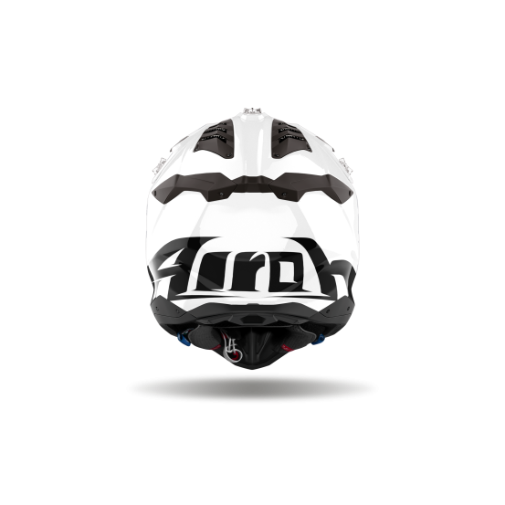 Casque moto cross Airoh 2026 Aviator 3 FIM Color - Blanc