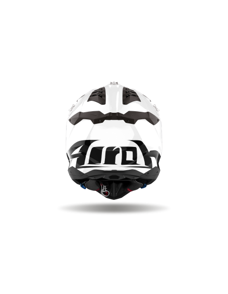 Casque moto cross Airoh 2026 Aviator 3 FIM Color - Blanc
