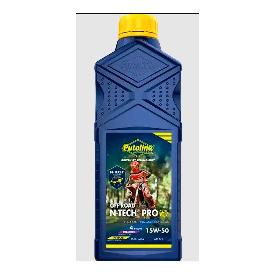 Huile moteur 4T PUTOLINE Nano Tech OFF ROAD 4+ 15W50 (1 litre)