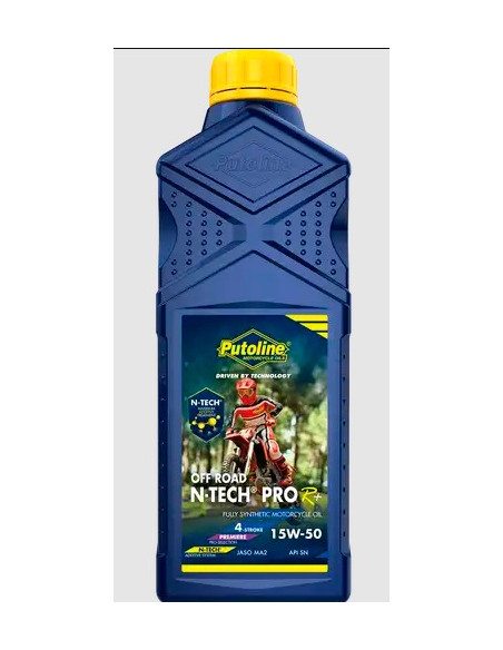 Huile moteur 4T PUTOLINE Nano Tech OFF ROAD 4+ 15W50 (1 litre)