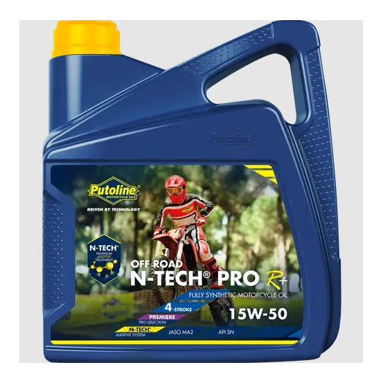 Huile moteur 4T PUTOLINE Nano Tech OFF ROAD 4+ (4 litres) 15W50