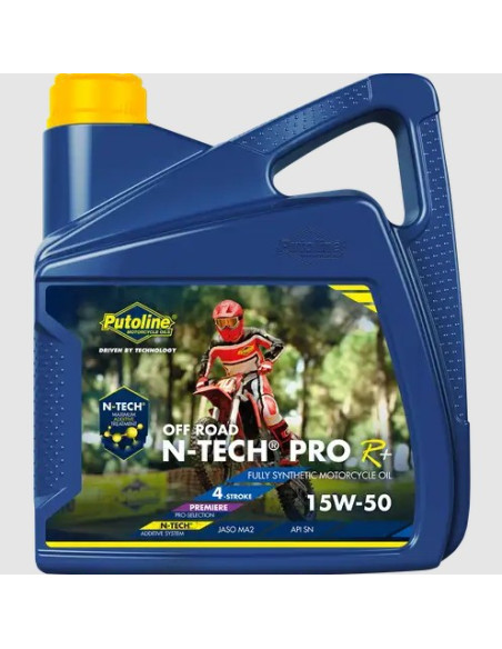 Huile moteur 4T PUTOLINE Nano Tech OFF ROAD 4+ (4 litres) 15W50