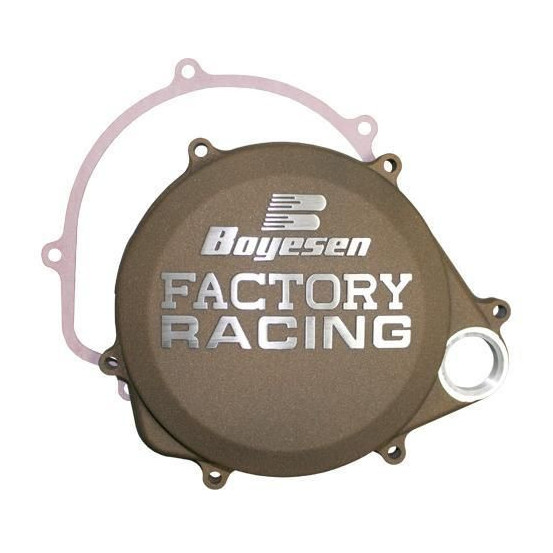 Couvercle de carter d'embrayage BOYESEN magnesium Honda CRF 450 R / RX / X 2017-2026